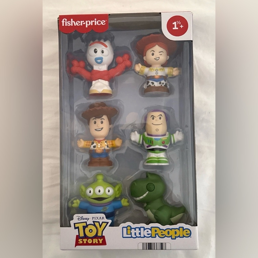 Fisher-Price Little People Toy Story Movie Action Figures Set of 6 BRAND NEW